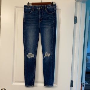 American Eagle Ripped Skinny Jeans